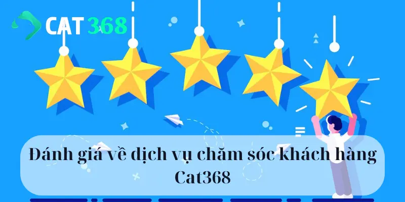 Đánh giá về dịch vụ chăm sóc khách hàng Cat368